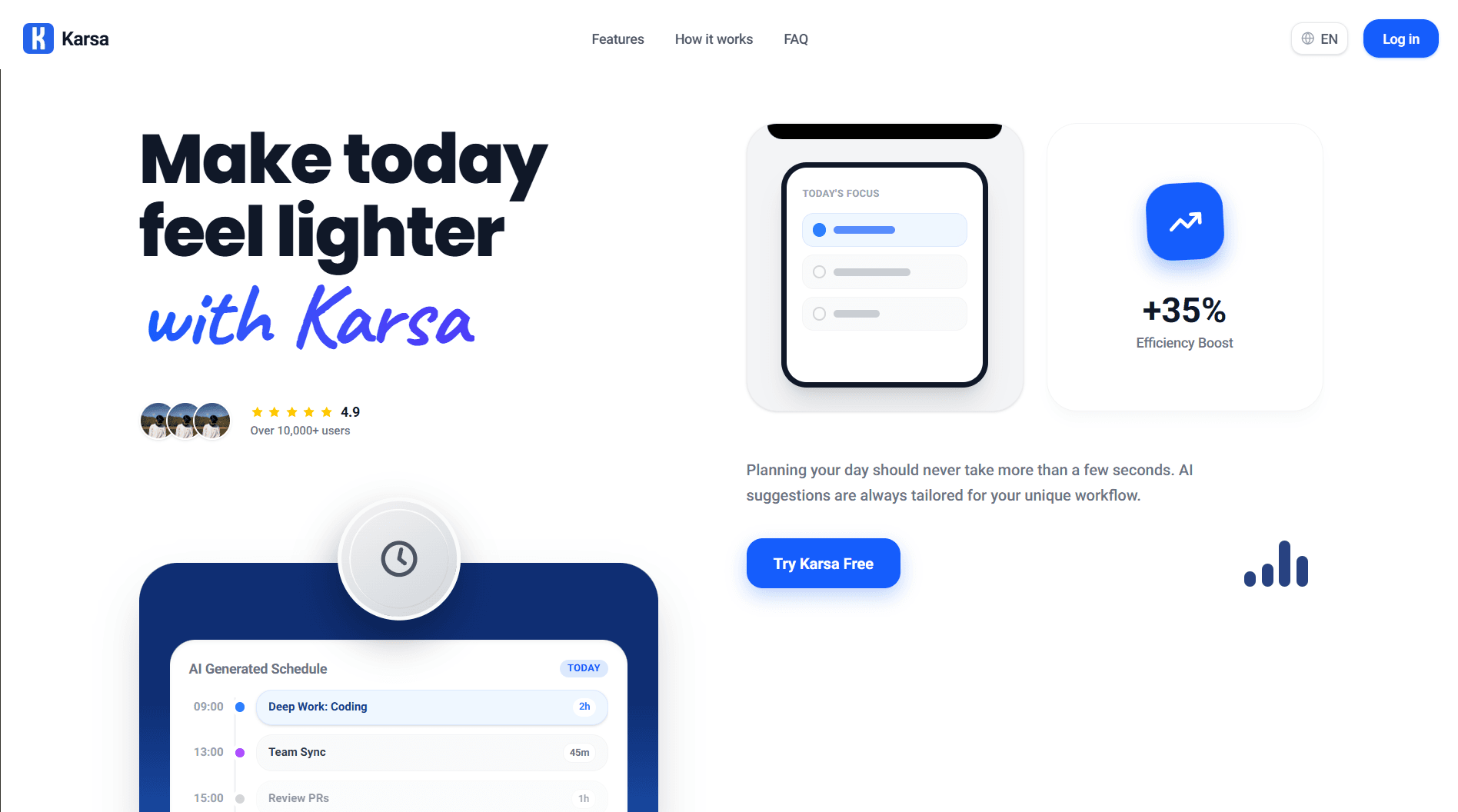 Karsa - AI Productivity Assistant